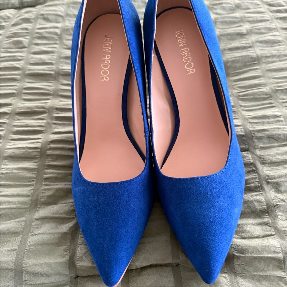 Jenn Ardor Royal Blue Heels